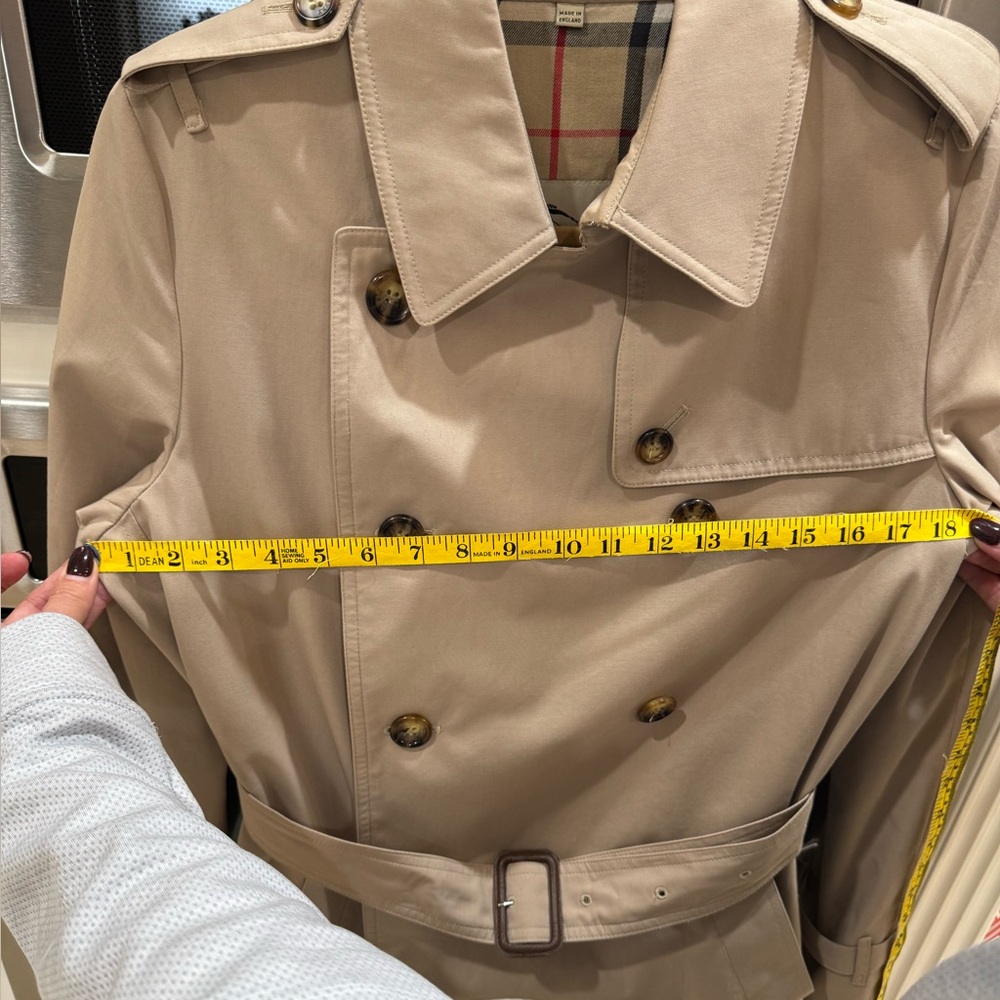 Burberry Kensington Double Breasted Trench Coat Vintage 2006 - Picture 14 of 15